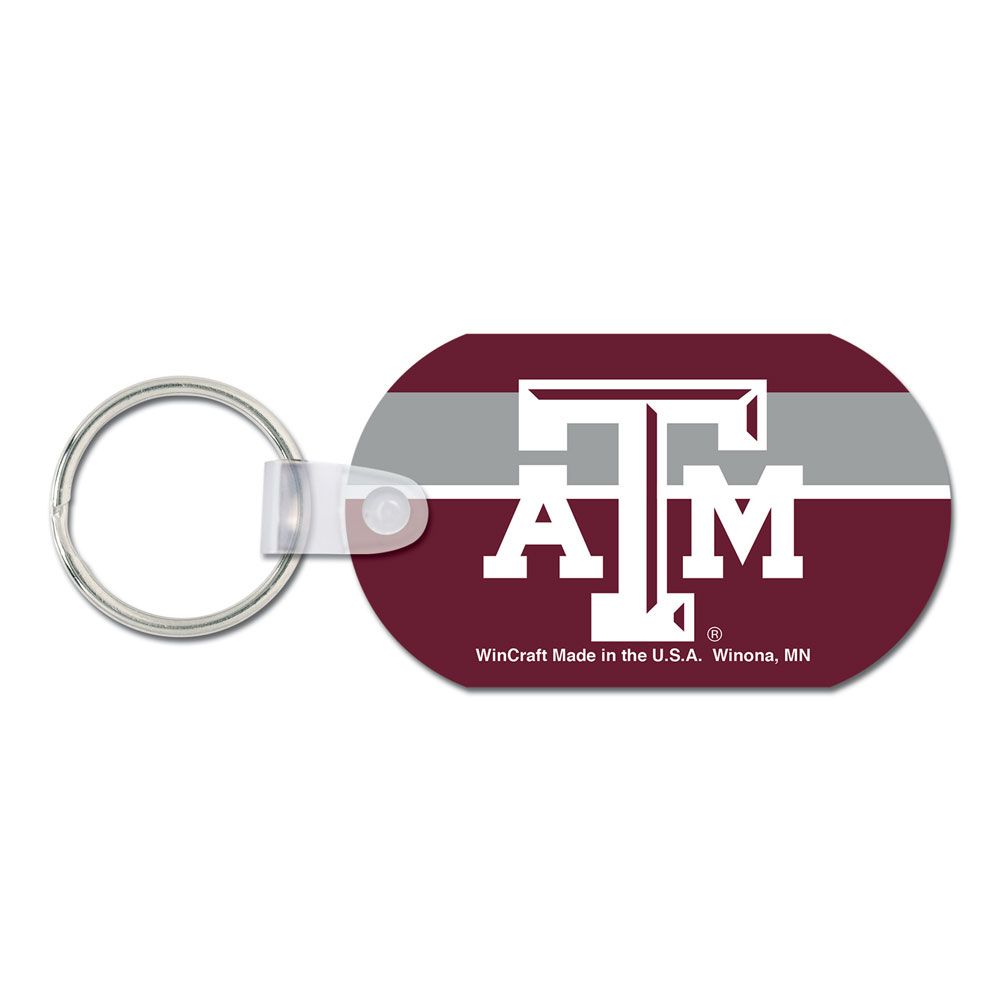 Texas A&M Key Ring - Metal Aluminum - TXAG Store