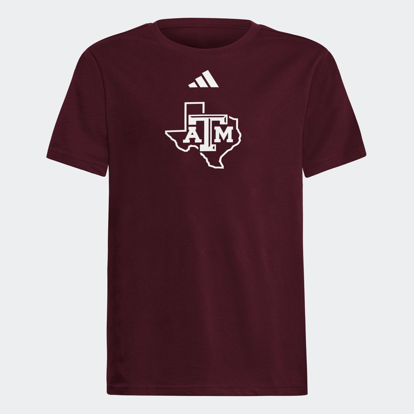 Youth Lone Star Adidas Tee - TXAG Store
