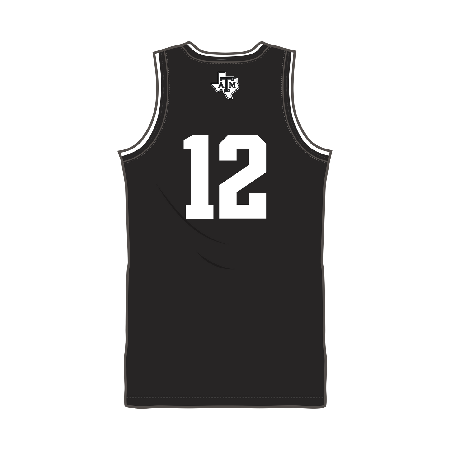 Texas A&M YOUTH Replica Swingman Basketball Jersey - Black