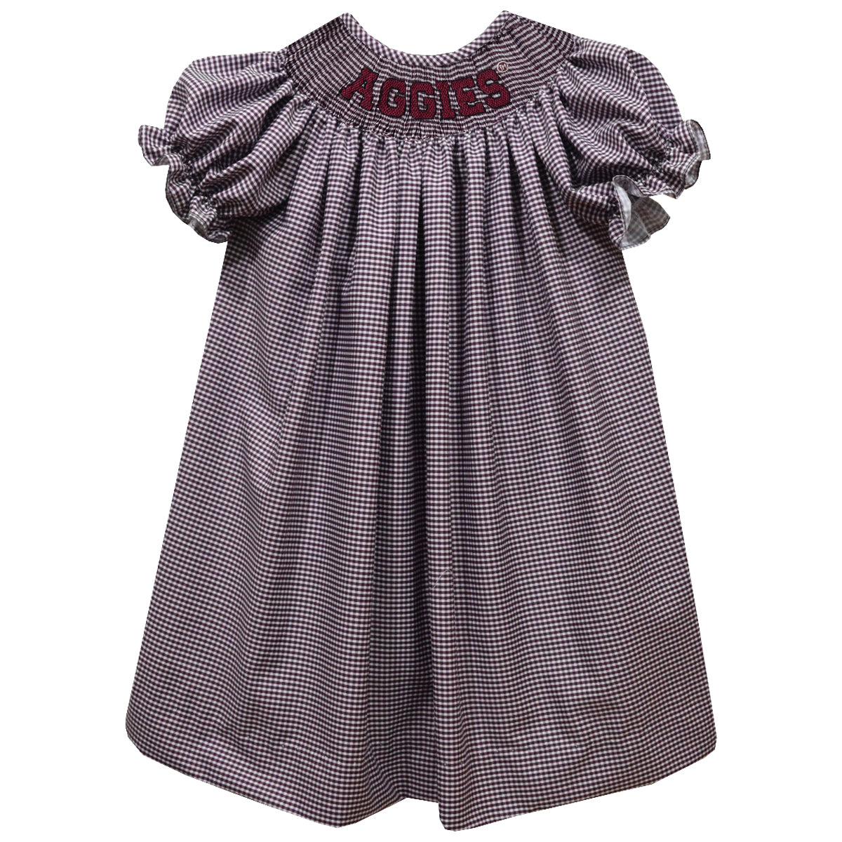Texas A&M Olivia Bishop Smocked Dress *** - TXAG Store