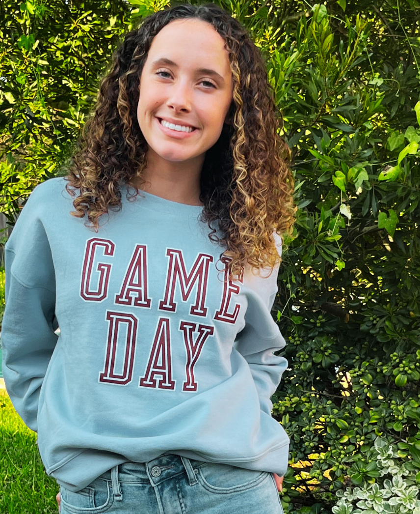 '24 Sarge Ladies Game Day Fleece Crew*** - TXAG Store