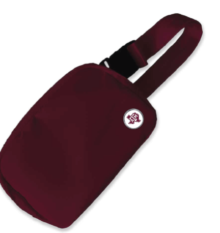 Nylon Maroon Belt Bag - TXAG Store