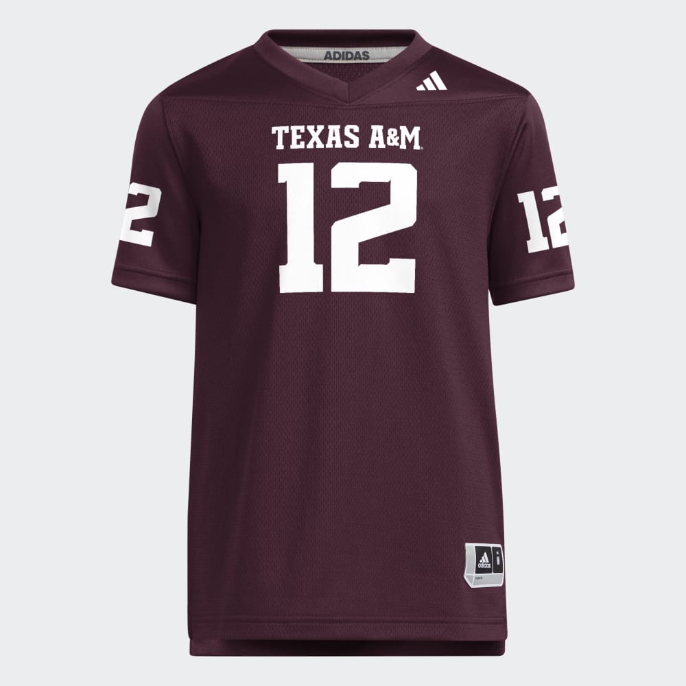 YOUTH - Replica Football Jersey #12 - Maroon