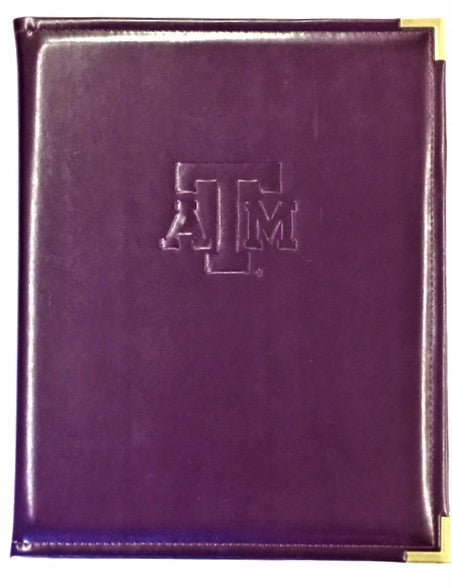 BURGANDY PADFOLIO (Debossed ATM) - TXAG Store