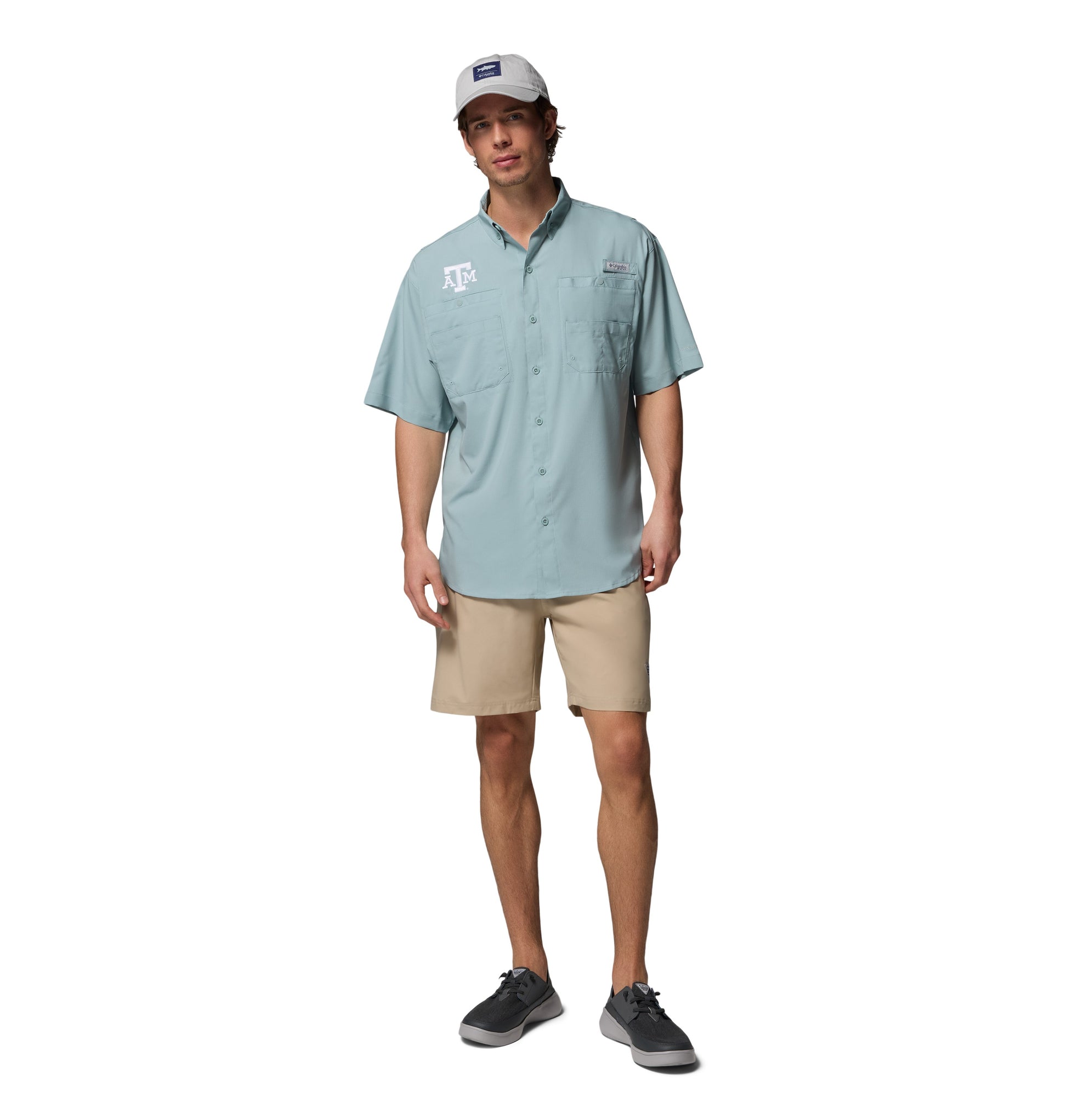 Columbia CLG Tamiami Fishing Shirt - Crushed Blue - New! - TXAG Store 