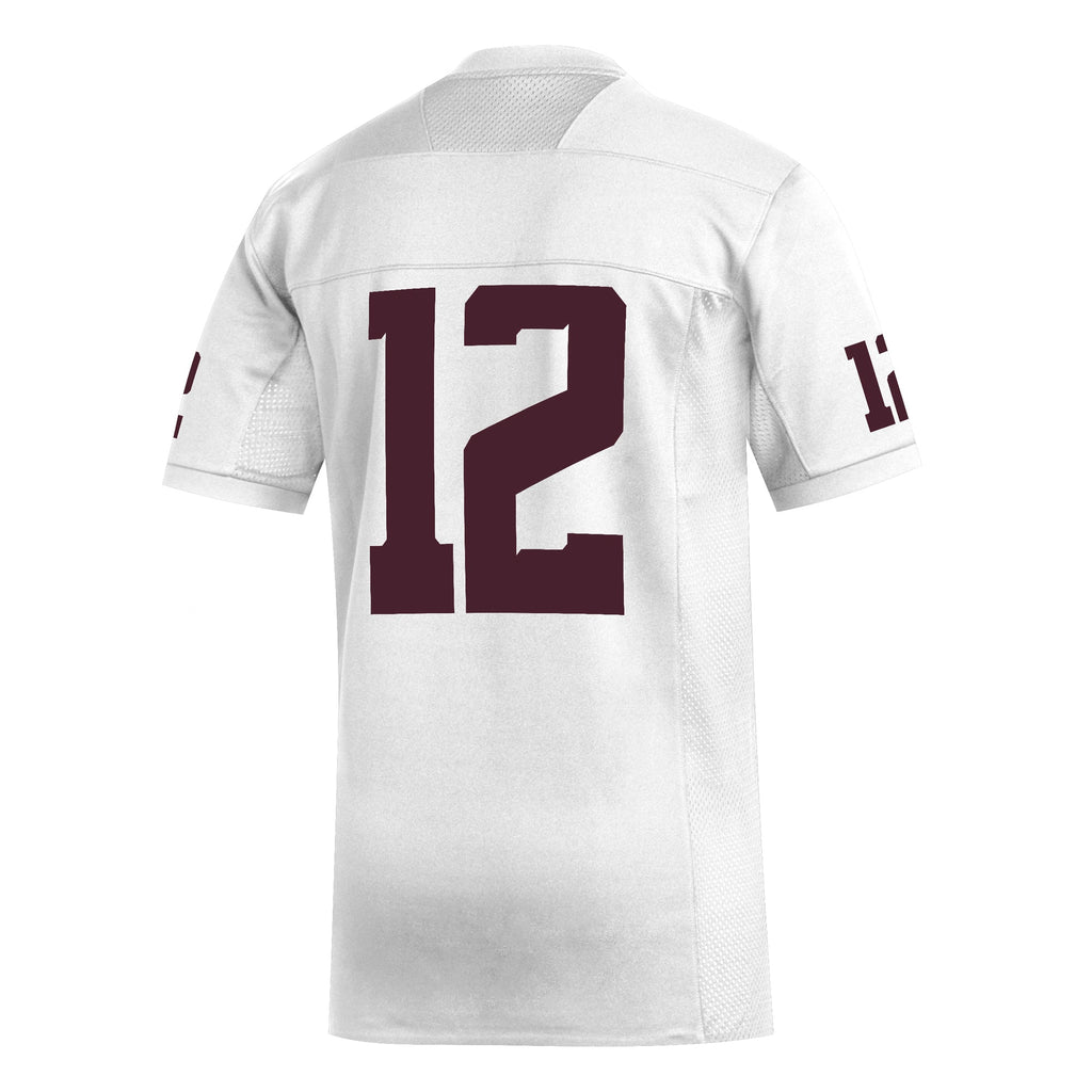 Texas A&M REPLICA Jersey #12 - White ('24)