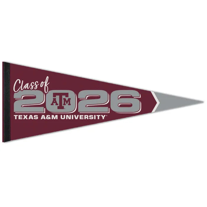 Texas A&M Pennant - Class of 2026 - TXAG Store 