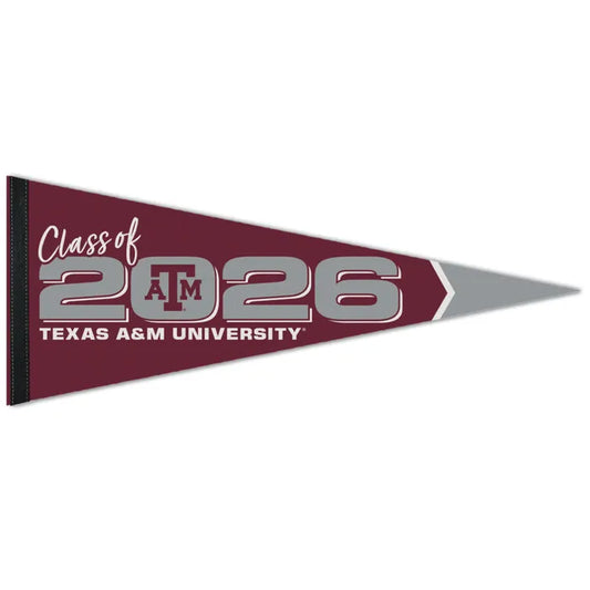 Texas A&M Pennant - Class of 2026 - TXAG Store 