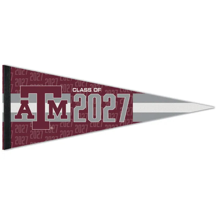 Texas A&M Pennant - Class of 2027 - TXAG Store 