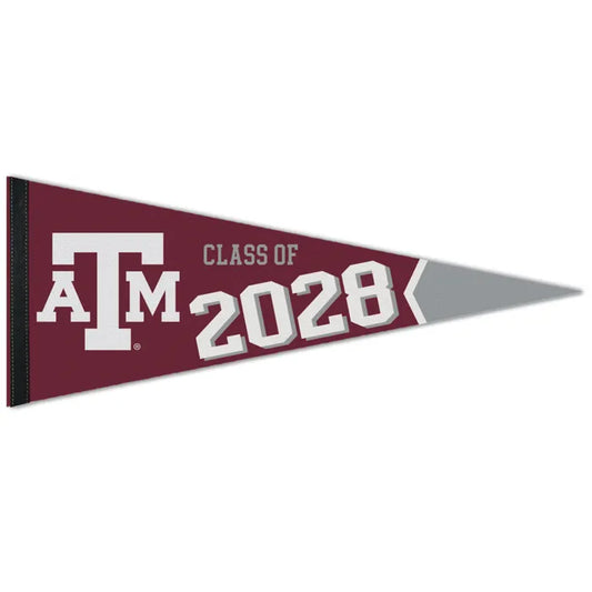 Texas A&M Pennant - Class of 2028 - TXAG Store 