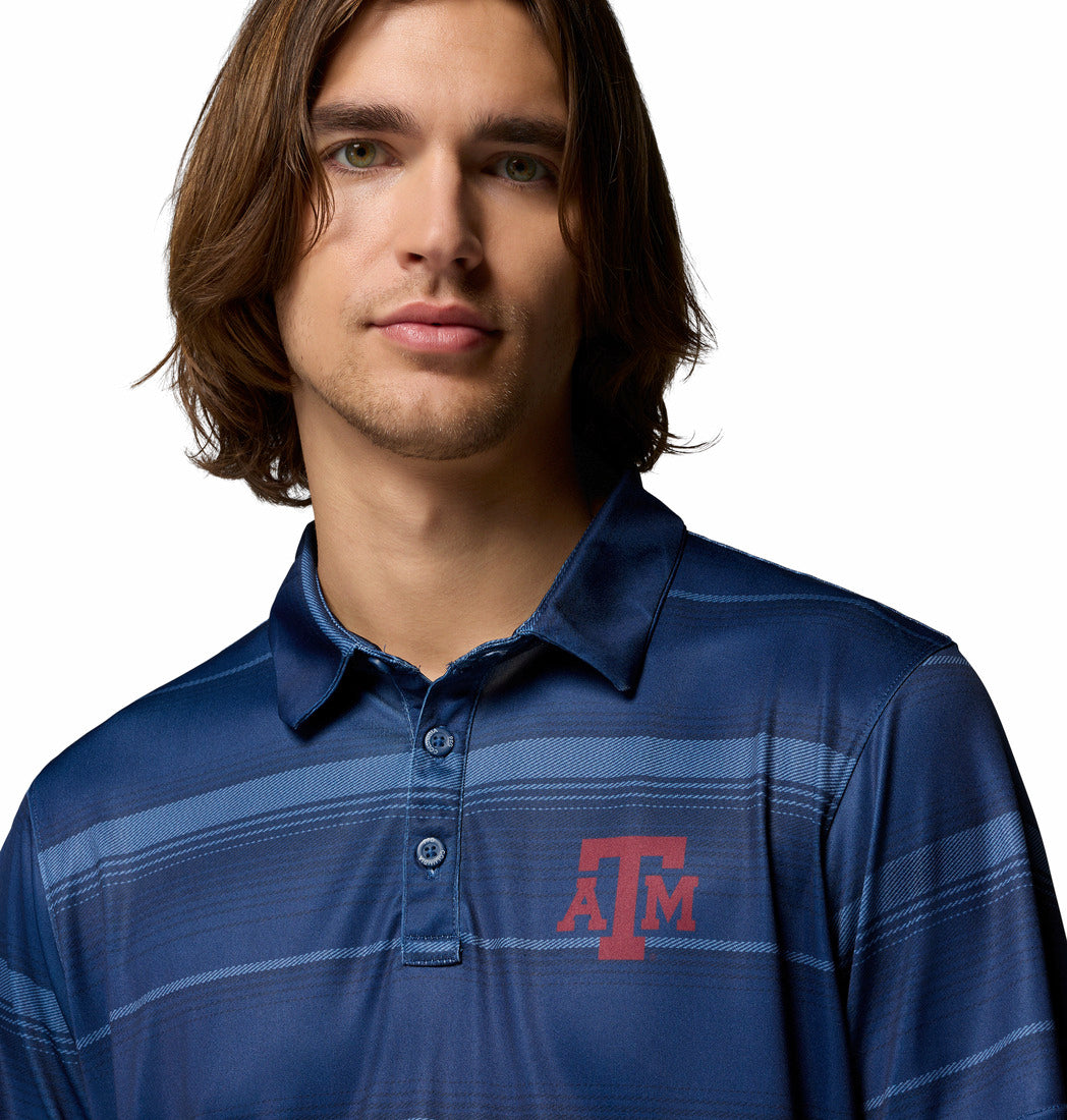 CLG Super Terminal Tackle Carbon Blue Polo - TXAG Store 