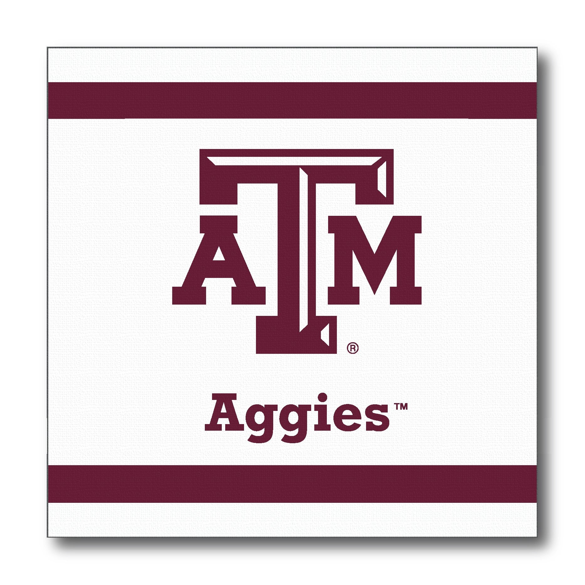 5" Texas A&M Beverage Napkins (24 count) - TXAG Store 