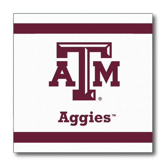 5" Texas A&M Beverage Napkins (24 count) - TXAG Store 