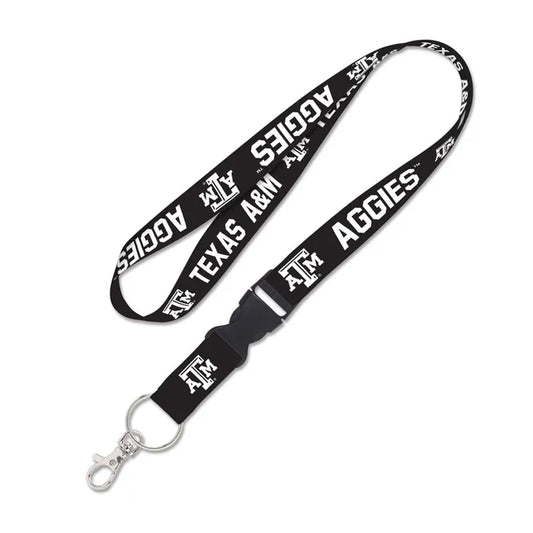 Texas A&M Aggies Blackout Lanyard w/ Detachable Buckle (Copy) - TXAG Store 