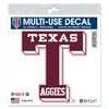 TEXAS AGGIES MULTI USE DECAL 6