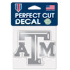 SILVER METALLIC ATM PERFECT CUT WHITE DECAL 4