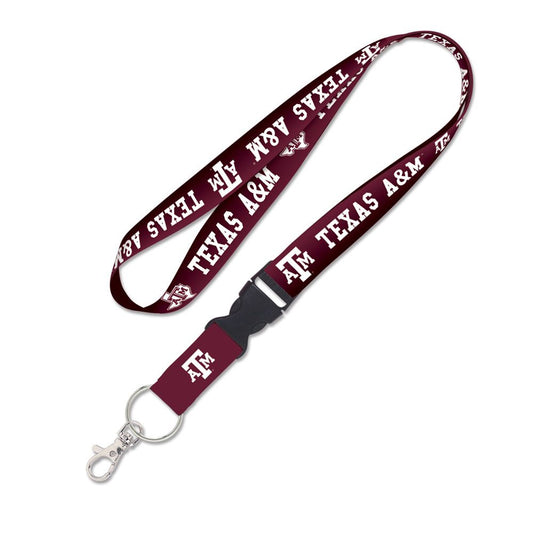 Texas A&M Gradient Lanyard w/ Detachable Buckle - 1in. - TXAG Store 