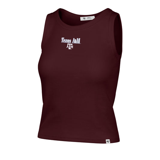 Texas A&M Ladies Baby Rib Tank - TXAG Store 