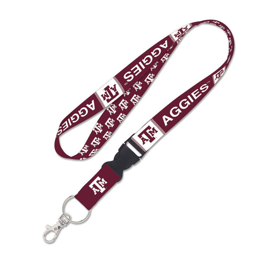Texas A&M Aggies Repeat Lanyard w/ Detachable Buckle - TXAG Store 