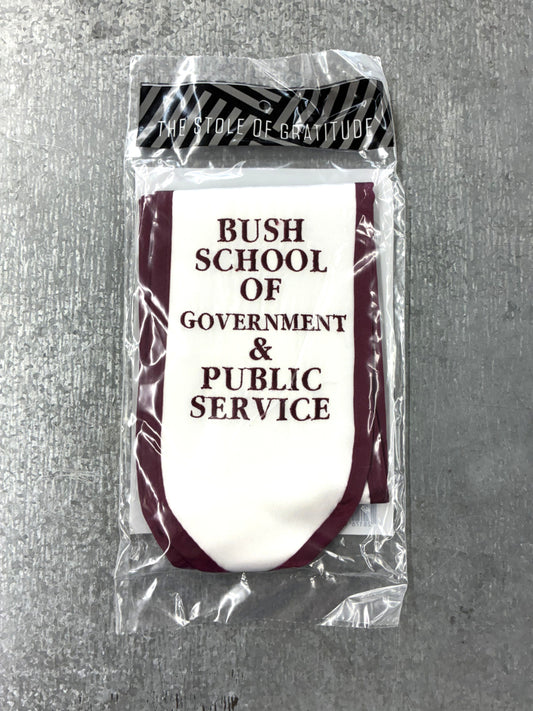 Bush School of Government & Public Service Stole - TXAG Store 