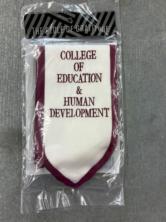 College of Education & Human Development Stole - TXAG Store 