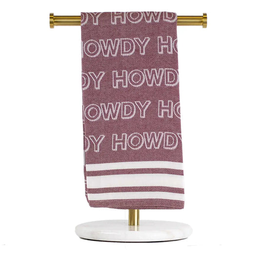 Howdy Jacquard Hand Towel - TXAG Store 