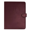 Burgandy Snap Close Padfolio