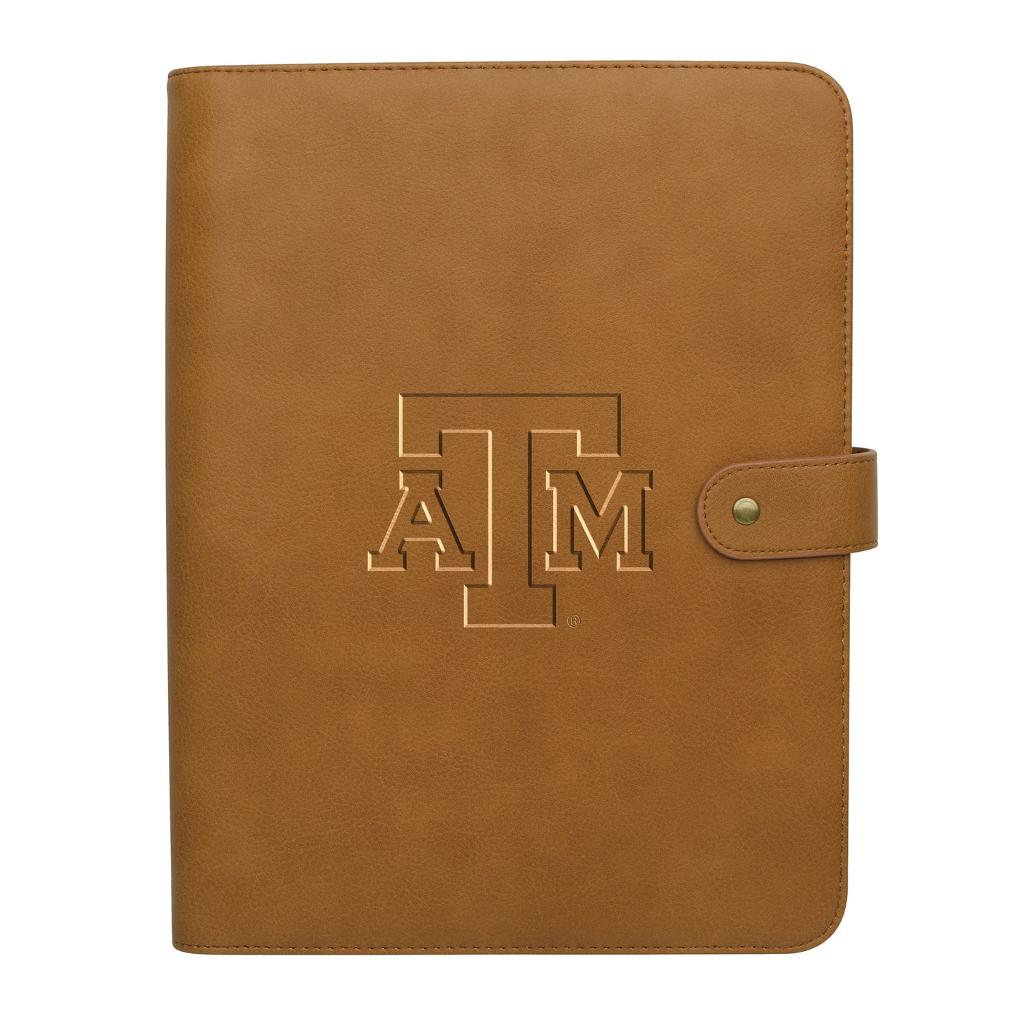 Zippered Padfolio-Tan - TXAG Store 