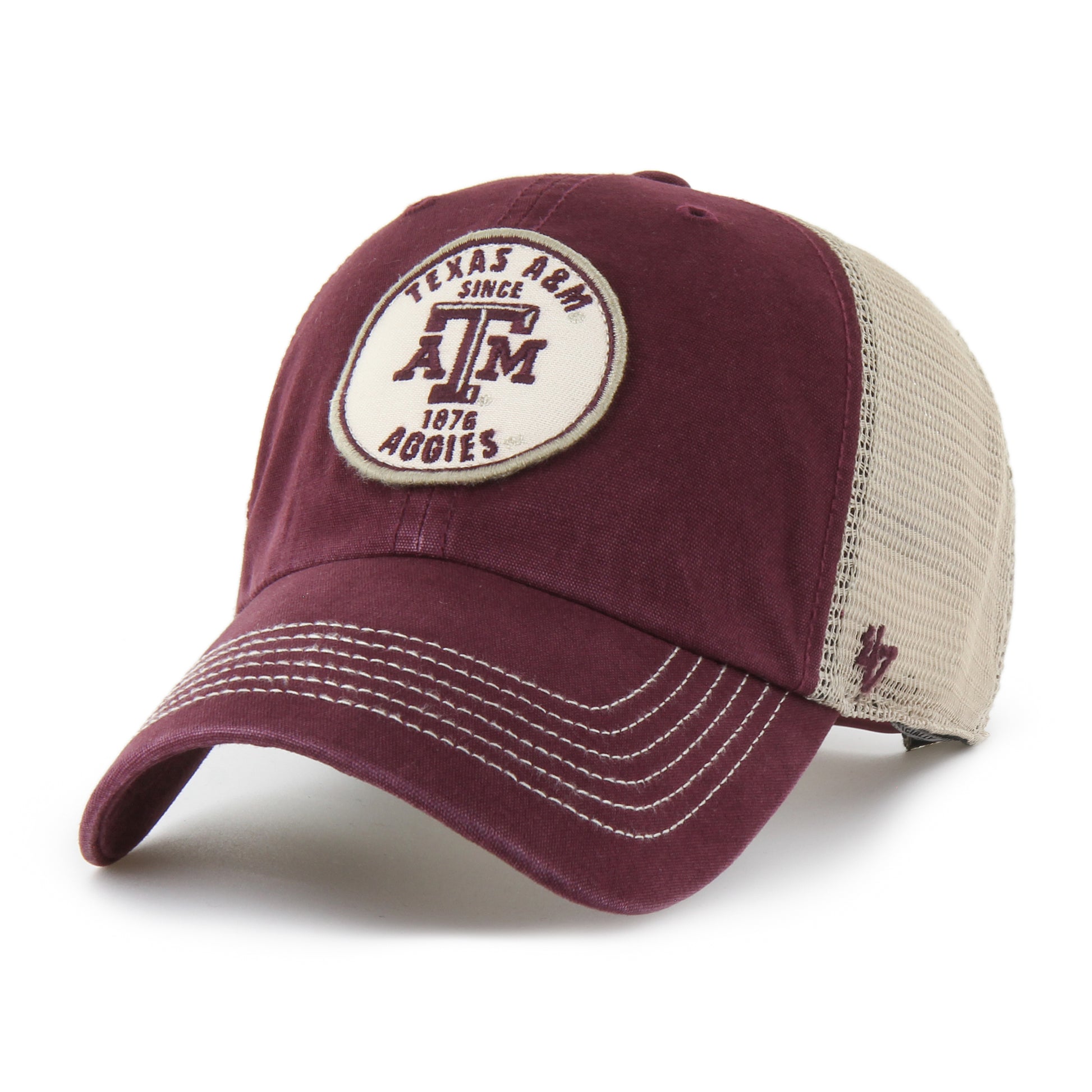 '47 Maroon Pitstop Clean Up Cap - TXAG Store 