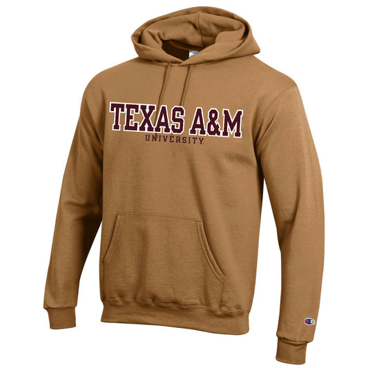 Texas A&M Champion Powerblend Briefly Brown Hood ***