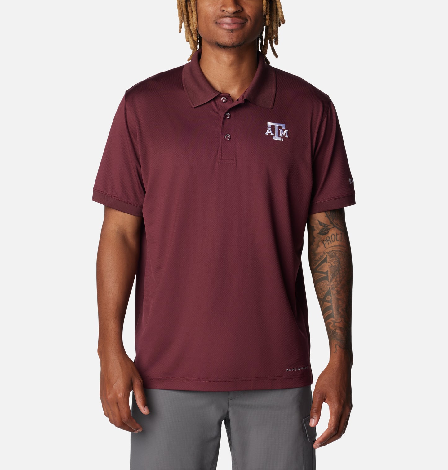 CLG Maroon Tamiami Polo - TXAG Store 
