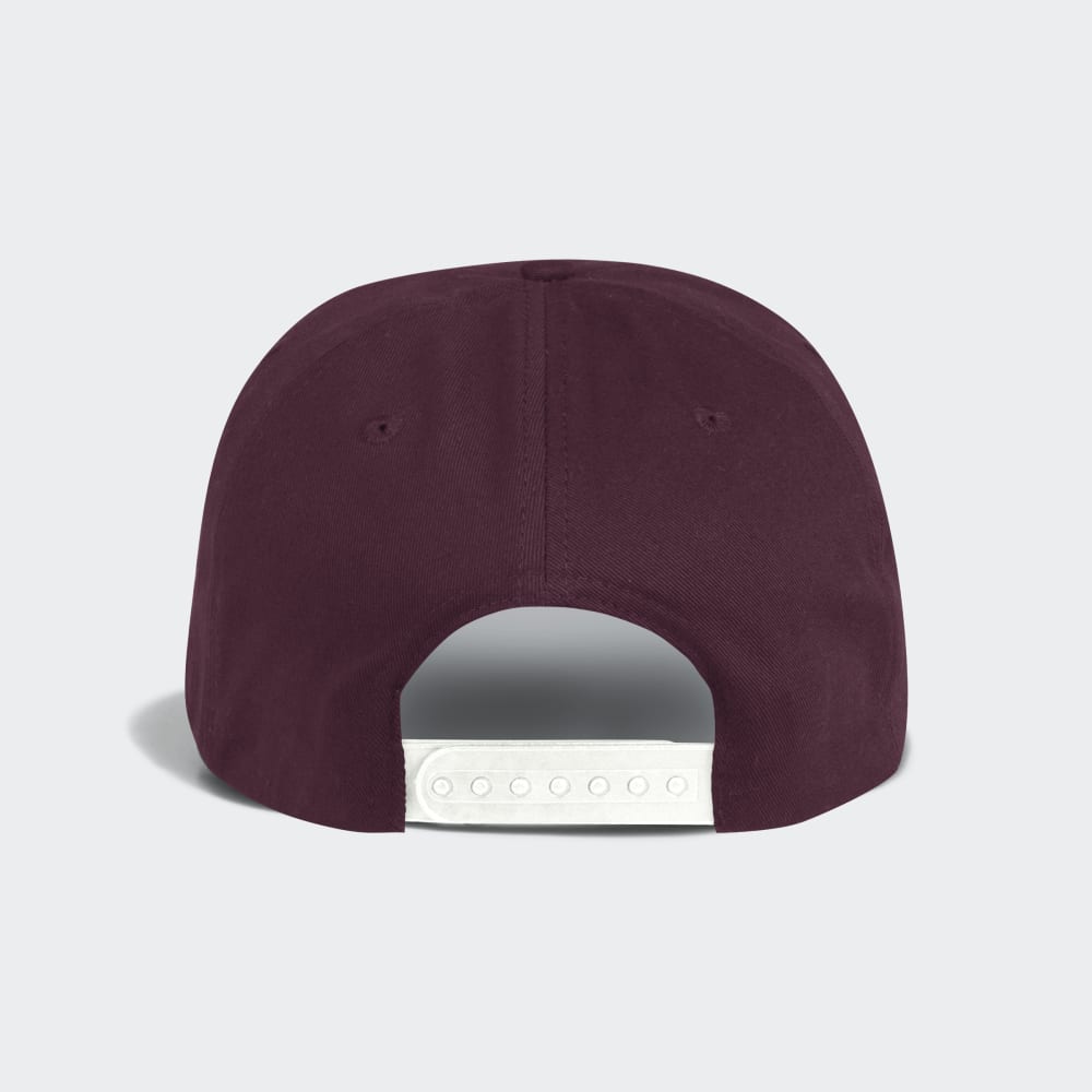 Lonestar Maroon Flat Brim Snapback - TXAG Store 