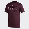 Sideline Pregame Tee - Aggie Football