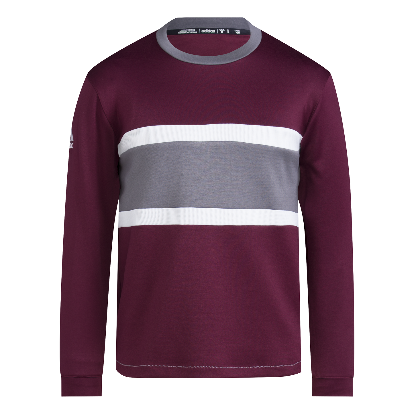 '24 Texas A&M Long Sleeved Crew Sweatshirt - Maroon & Grey*** - TXAG Store 