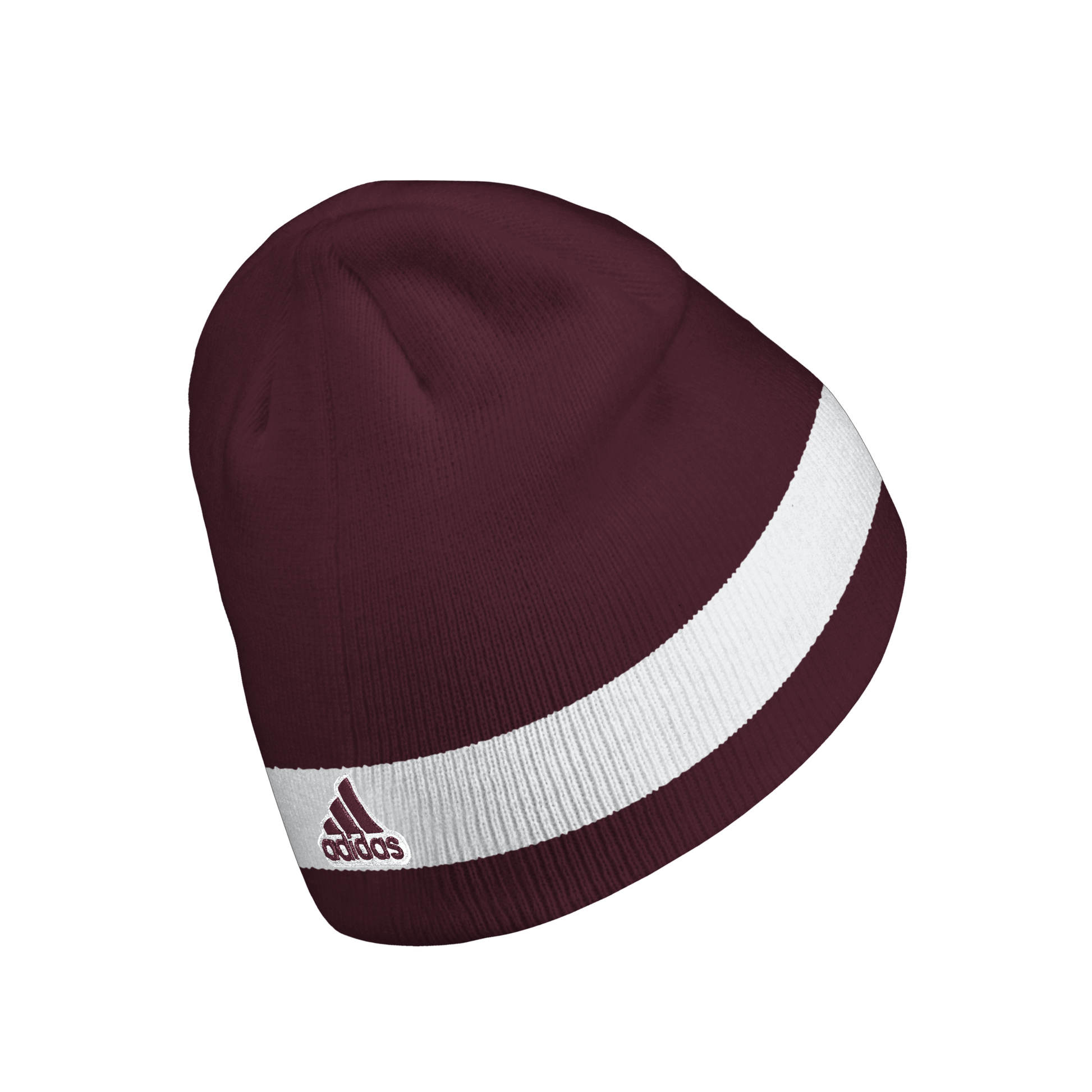 Texas A&M Beanie - Maroon w/ White Stripe - TXAG Store 