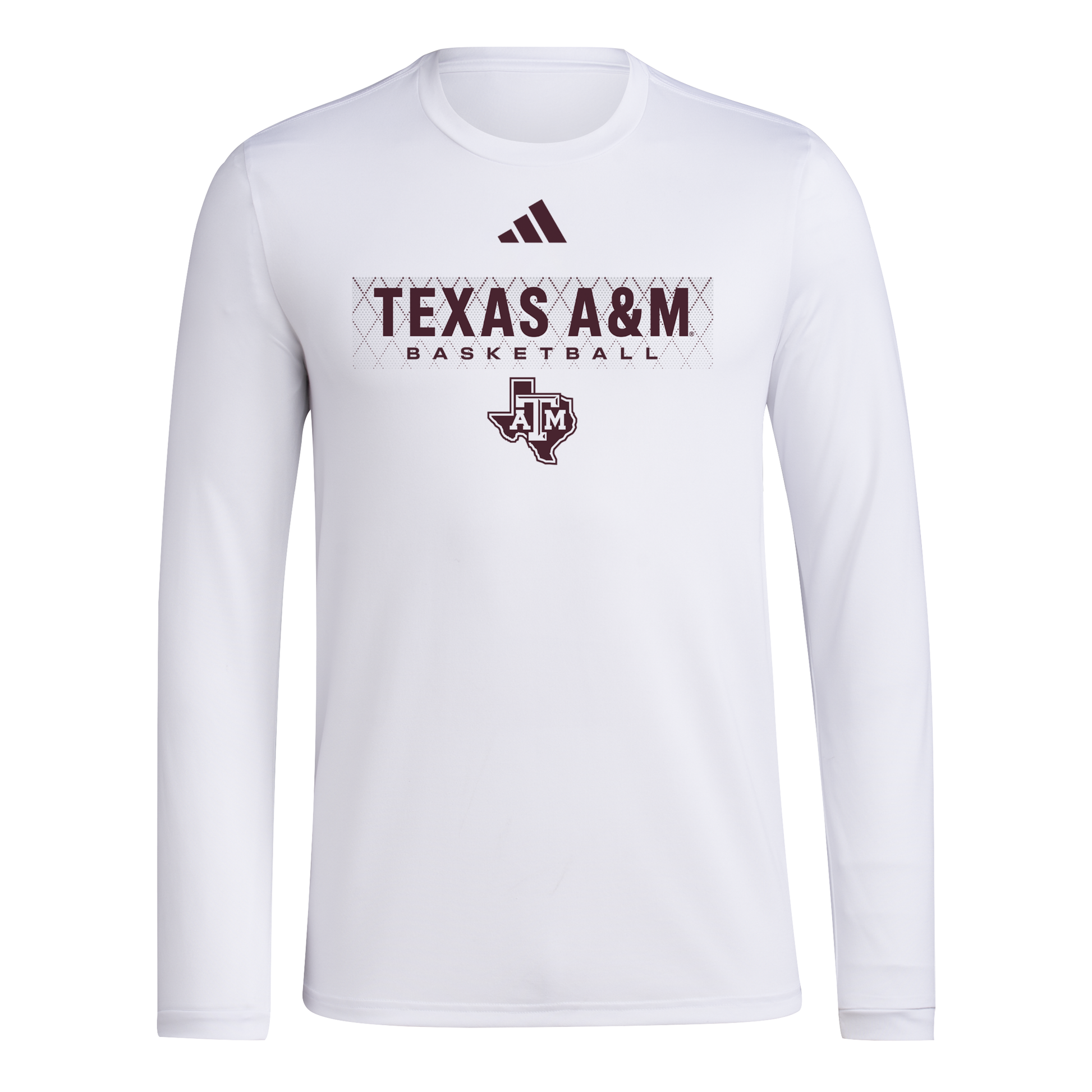 Aggie Basketball L/S Pre-Game Tee - TXAG Store 