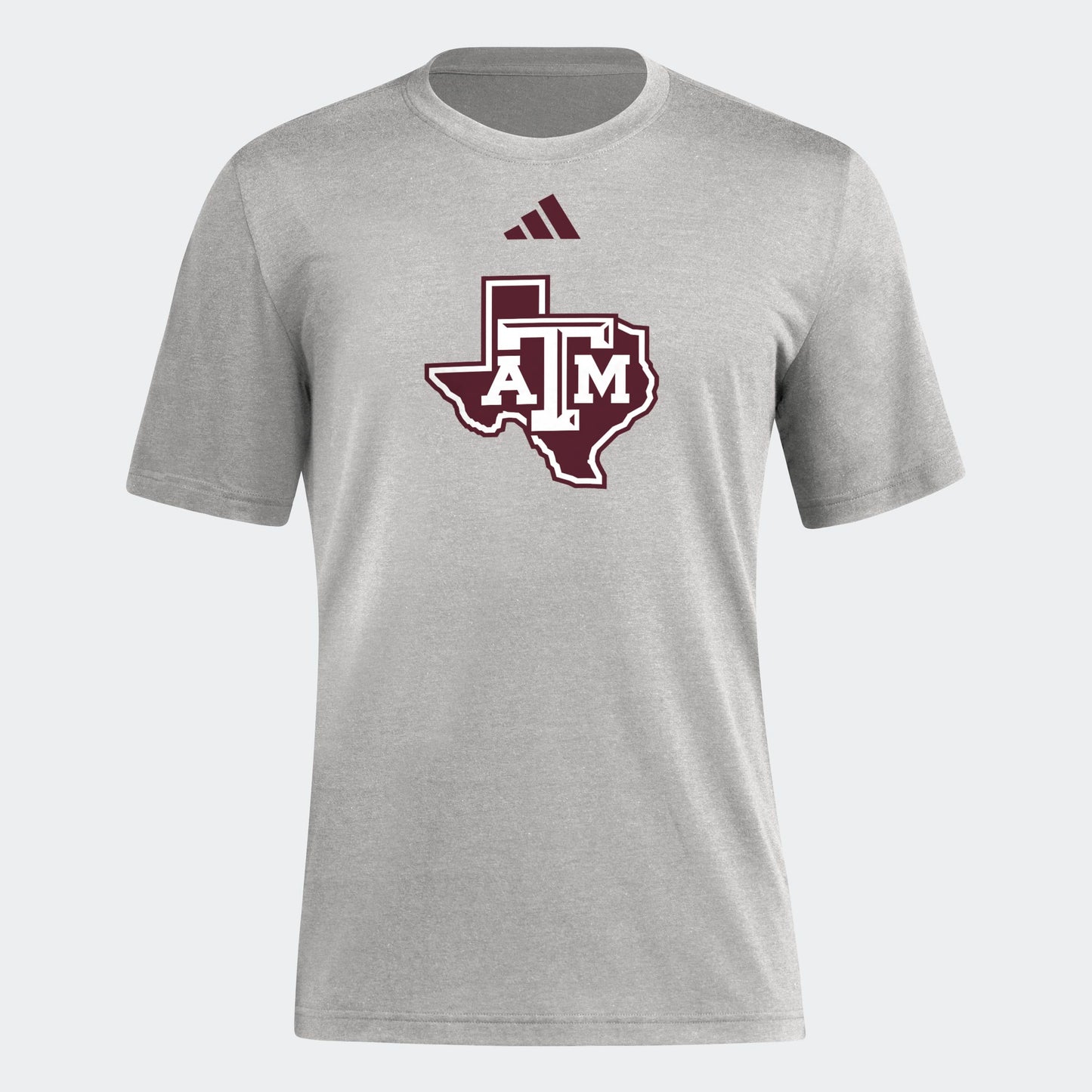 Lone Star Locker Room Aeroready Grey Tee