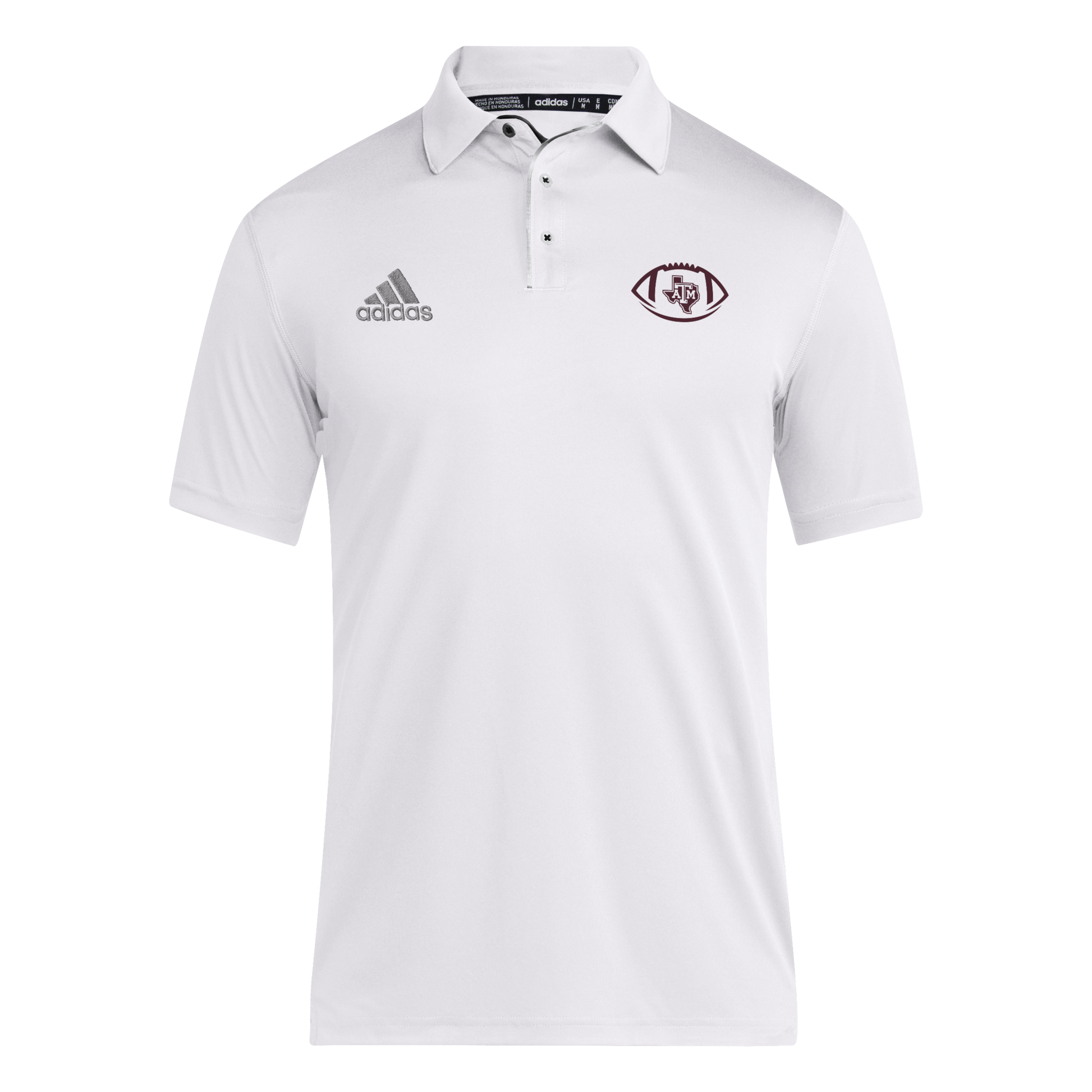 '24 Sideline Coaches Polo - White - TXAG Store 