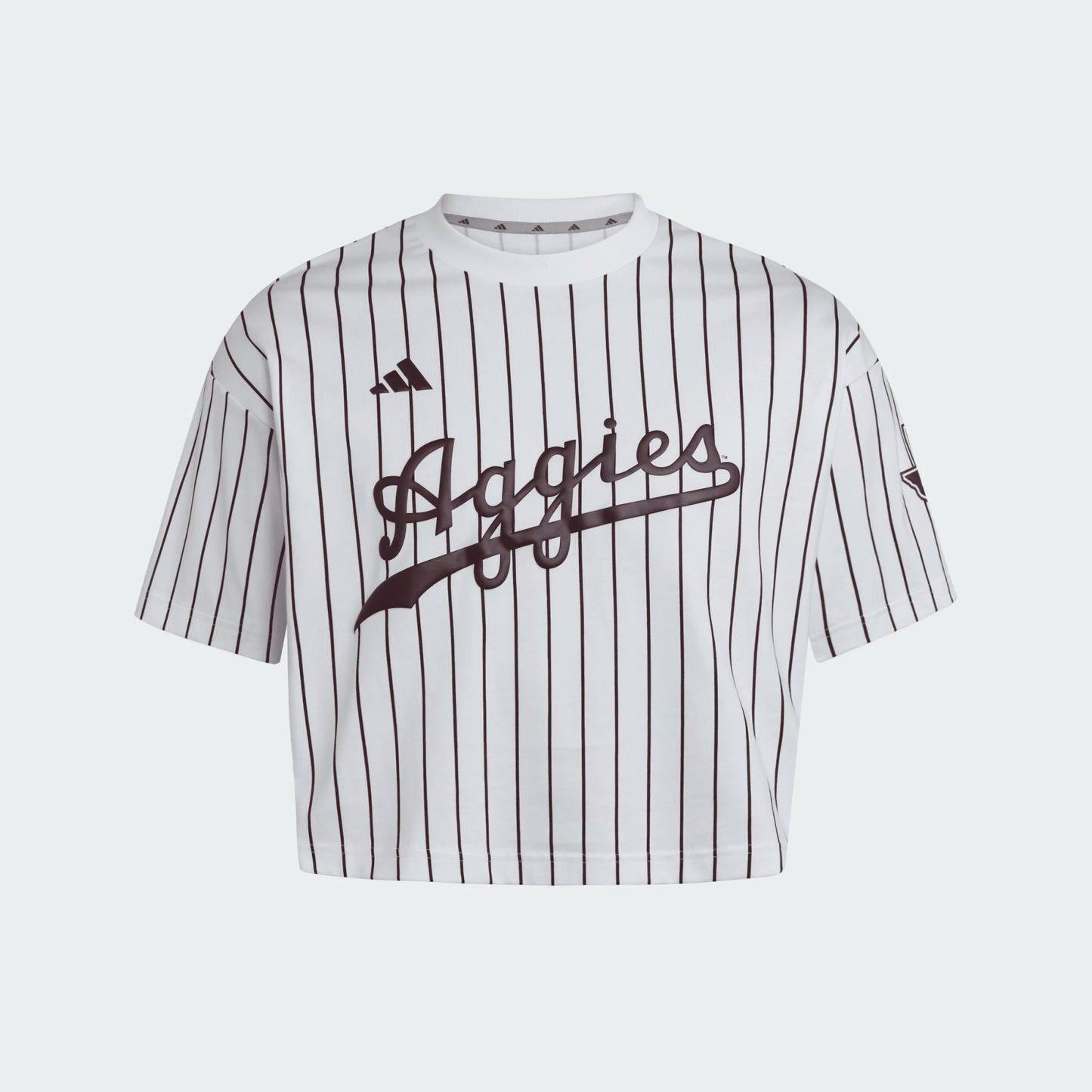 Texas A&M Cropped Baseball Jersey - TXAG Store 