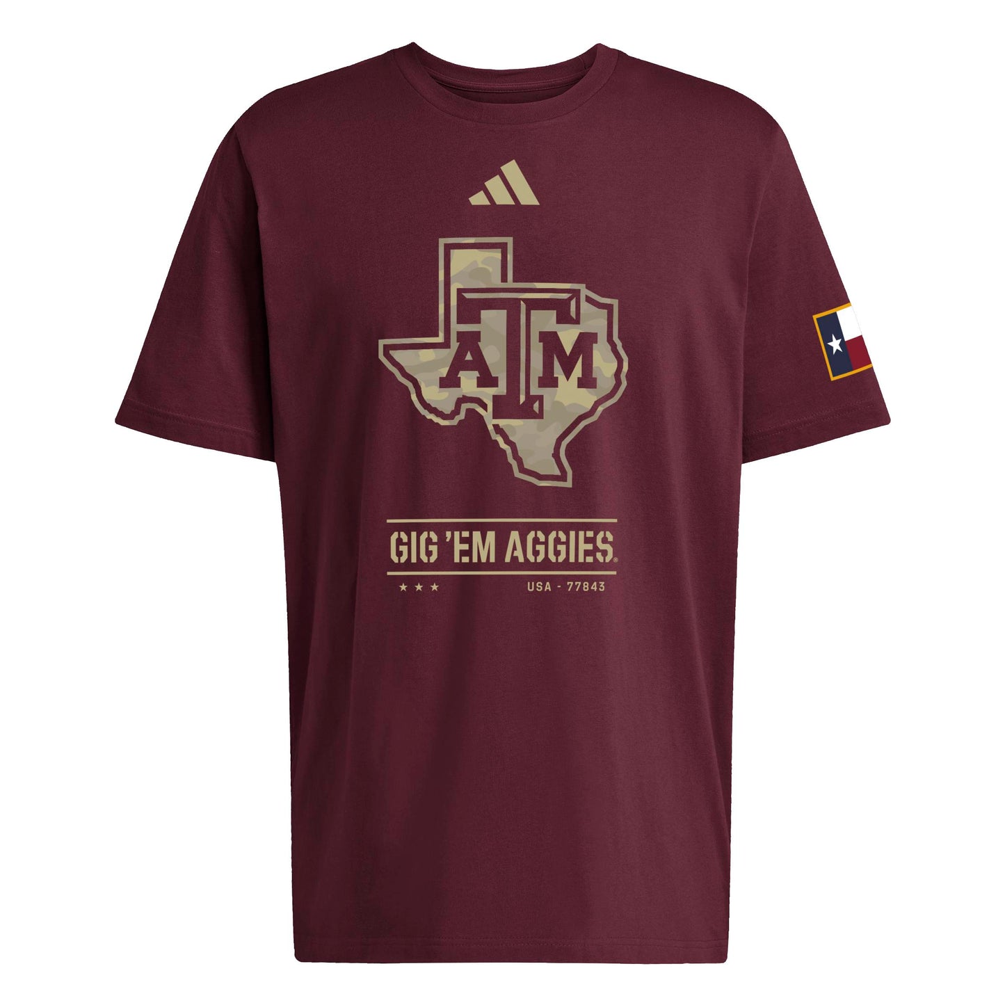 Salute to Service Anniversary Maroon Tee