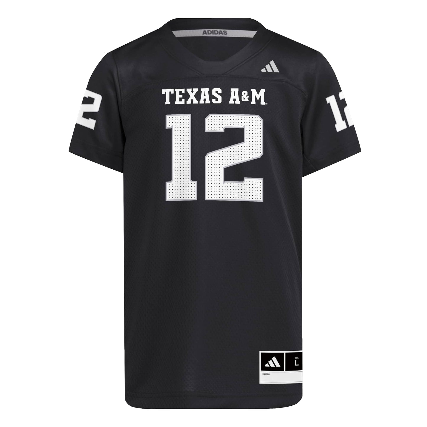 Youth Replica Football Jersey - BLACK - TXAG Store 