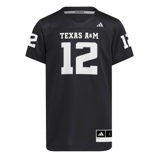 Youth Replica Football Jersey - BLACK - TXAG Store 