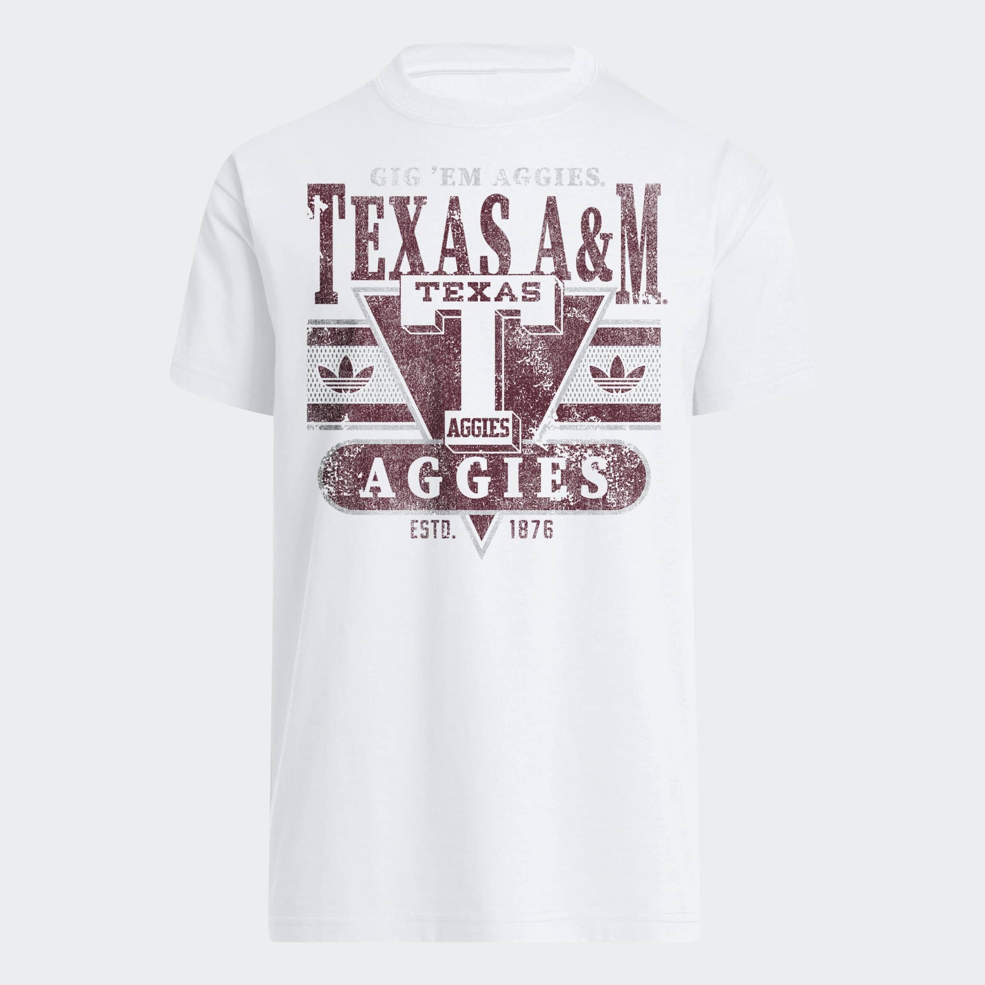 Texas A&M Adidas Vault T Cotton Tee - TXAG Store 