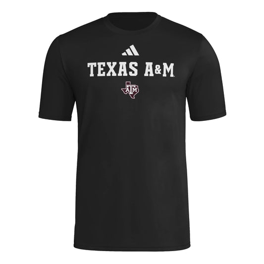 Texas A&M Black Lone Star Pre-Game Tee - New! - TXAG Store 