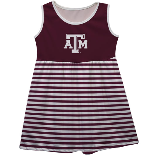 Toddler Maddie Striped Gameday Dress