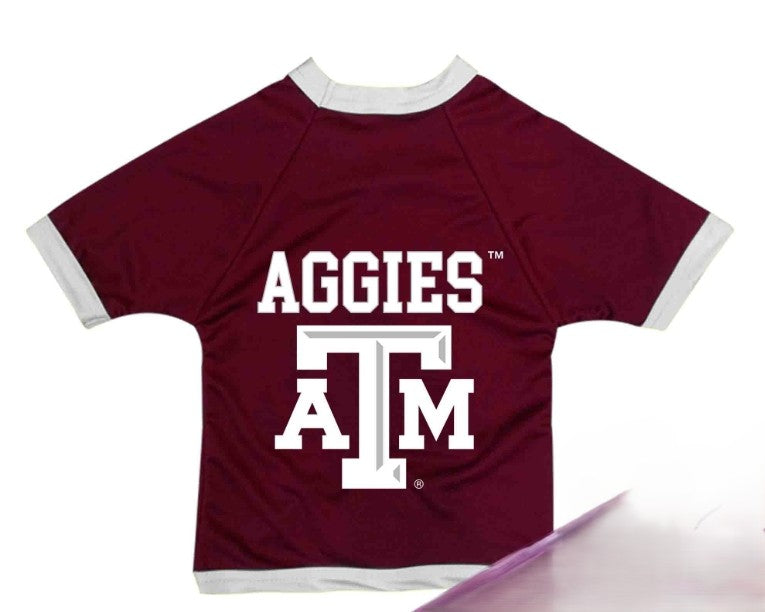 Texas A&M Mesh Dog Jersey - TXAG Store 