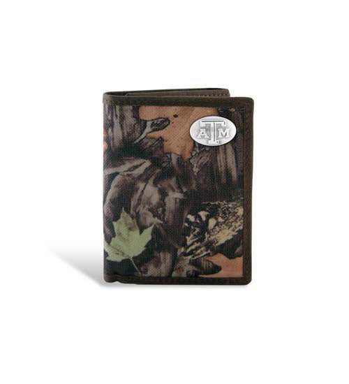 Texas A&M Camo Trifold Wallet - TXAG Store 