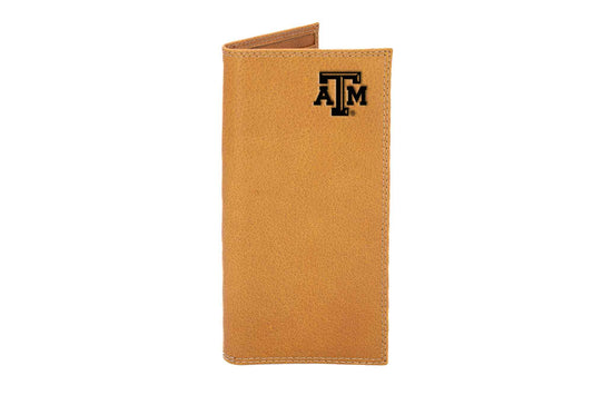 Texas A&M Tan Tri Fold Roper Wallet - TXAG Store 
