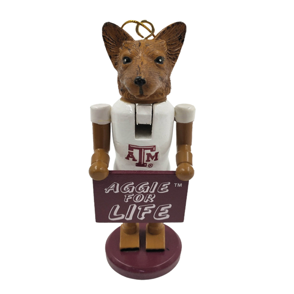 Texas A&M Reveille Aggie for Life Ornament - TXAG Store 