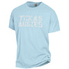 Texas Aggies Comfort Wash Tee - Soothing Blue - YOUTH  (SST)